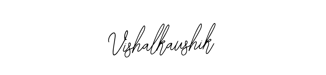 How to Draw Vishalkaushik signature style? Bearetta-2O07w is a latest design signature styles for name Vishalkaushik. Vishalkaushik signature style 12 images and pictures png