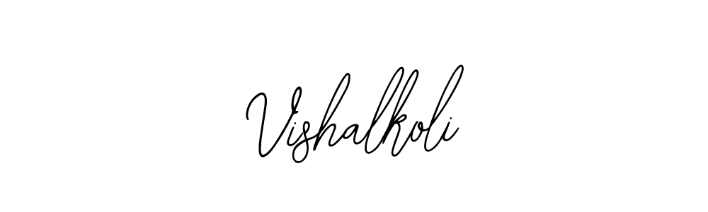 How to Draw Vishalkoli signature style? Bearetta-2O07w is a latest design signature styles for name Vishalkoli. Vishalkoli signature style 12 images and pictures png
