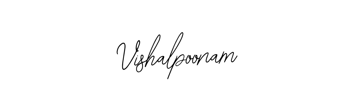 Use a signature maker to create a handwritten signature online. With this signature software, you can design (Bearetta-2O07w) your own signature for name Vishalpoonam. Vishalpoonam signature style 12 images and pictures png