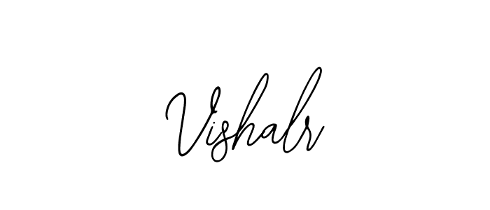 How to make Vishalr name signature. Use Bearetta-2O07w style for creating short signs online. This is the latest handwritten sign. Vishalr signature style 12 images and pictures png