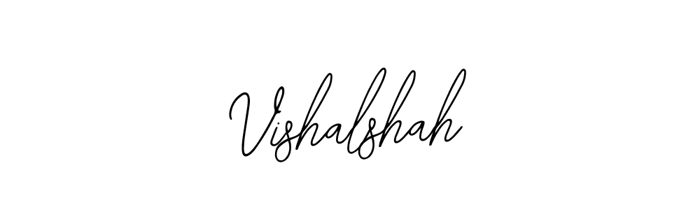 Create a beautiful signature design for name Vishalshah. With this signature (Bearetta-2O07w) fonts, you can make a handwritten signature for free. Vishalshah signature style 12 images and pictures png