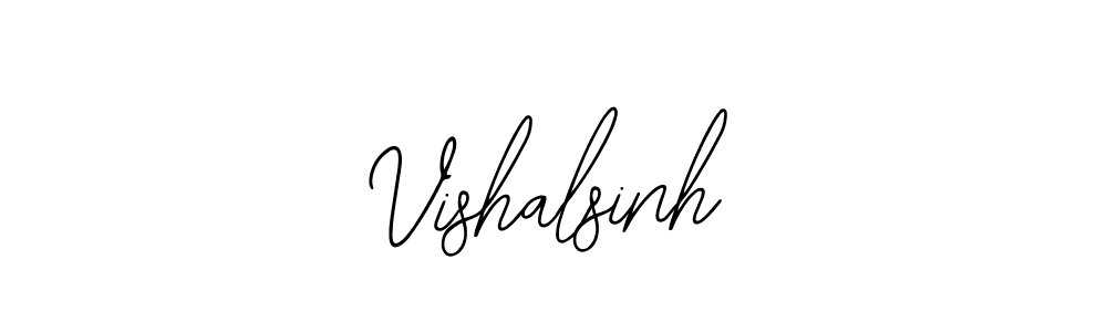 if you are searching for the best signature style for your name Vishalsinh. so please give up your signature search. here we have designed multiple signature styles  using Bearetta-2O07w. Vishalsinh signature style 12 images and pictures png