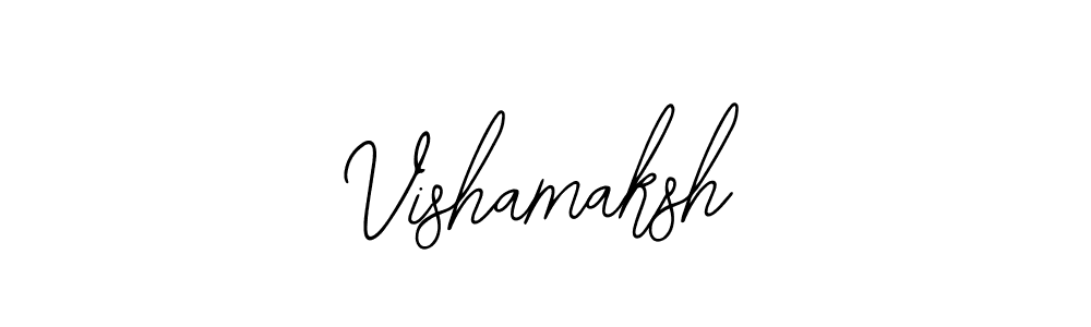 How to Draw Vishamaksh signature style? Bearetta-2O07w is a latest design signature styles for name Vishamaksh. Vishamaksh signature style 12 images and pictures png