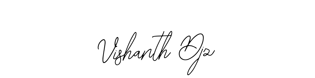 Use a signature maker to create a handwritten signature online. With this signature software, you can design (Bearetta-2O07w) your own signature for name Vishanth Djz. Vishanth Djz signature style 12 images and pictures png