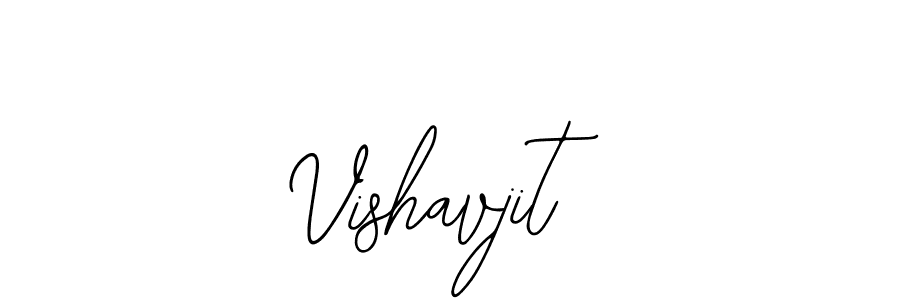 if you are searching for the best signature style for your name Vishavjit. so please give up your signature search. here we have designed multiple signature styles  using Bearetta-2O07w. Vishavjit signature style 12 images and pictures png