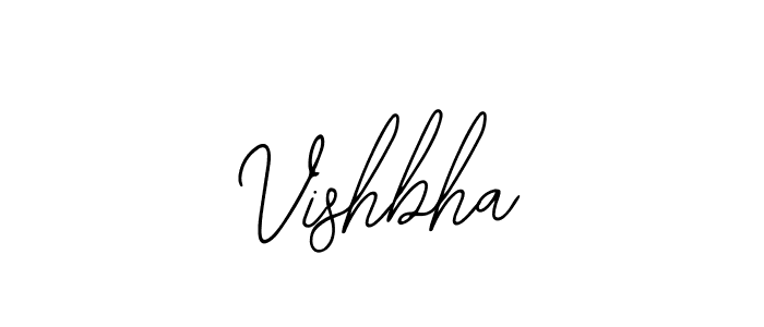 How to Draw Vishbha signature style? Bearetta-2O07w is a latest design signature styles for name Vishbha. Vishbha signature style 12 images and pictures png