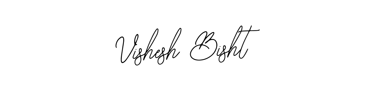 Make a beautiful signature design for name Vishesh Bisht. Use this online signature maker to create a handwritten signature for free. Vishesh Bisht signature style 12 images and pictures png