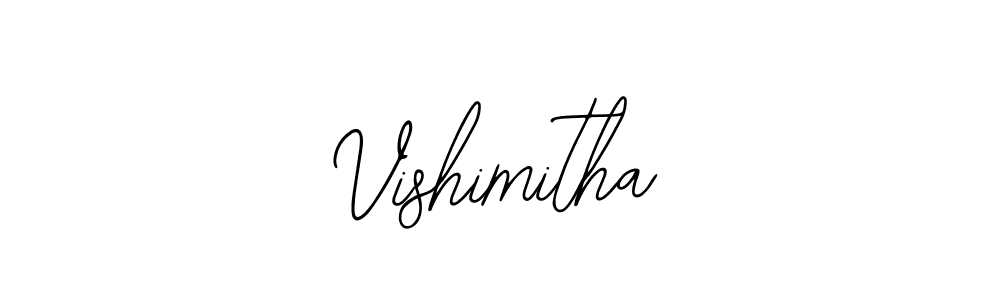 Make a beautiful signature design for name Vishimitha. With this signature (Bearetta-2O07w) style, you can create a handwritten signature for free. Vishimitha signature style 12 images and pictures png