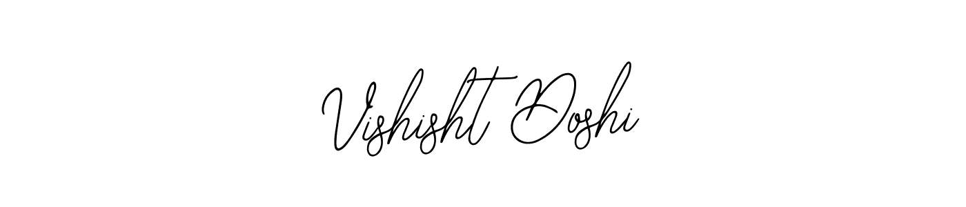 Bearetta-2O07w is a professional signature style that is perfect for those who want to add a touch of class to their signature. It is also a great choice for those who want to make their signature more unique. Get Vishisht Doshi name to fancy signature for free. Vishisht Doshi signature style 12 images and pictures png