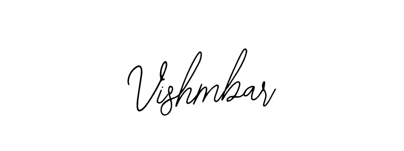 Also You can easily find your signature by using the search form. We will create Vishmbar name handwritten signature images for you free of cost using Bearetta-2O07w sign style. Vishmbar signature style 12 images and pictures png