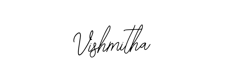 Also You can easily find your signature by using the search form. We will create Vishmitha name handwritten signature images for you free of cost using Bearetta-2O07w sign style. Vishmitha signature style 12 images and pictures png