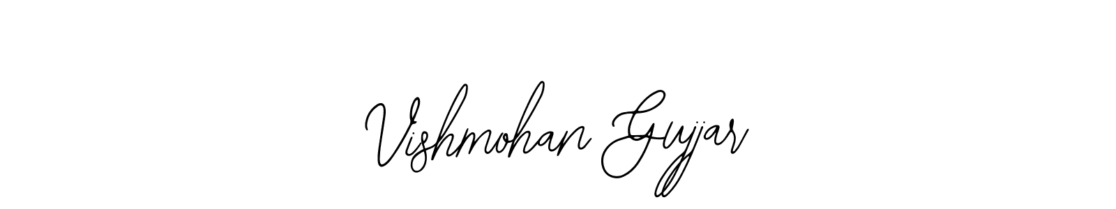 Create a beautiful signature design for name Vishmohan Gujjar. With this signature (Bearetta-2O07w) fonts, you can make a handwritten signature for free. Vishmohan Gujjar signature style 12 images and pictures png