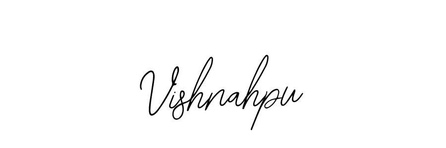 How to Draw Vishnahpu signature style? Bearetta-2O07w is a latest design signature styles for name Vishnahpu. Vishnahpu signature style 12 images and pictures png