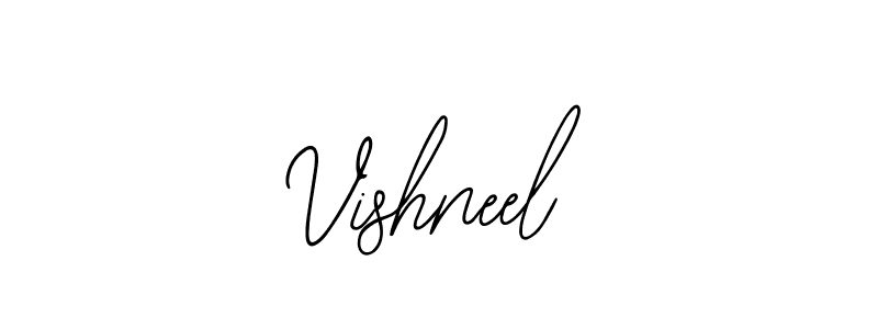 Vishneel stylish signature style. Best Handwritten Sign (Bearetta-2O07w) for my name. Handwritten Signature Collection Ideas for my name Vishneel. Vishneel signature style 12 images and pictures png