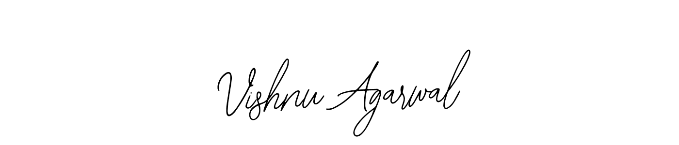 Make a beautiful signature design for name Vishnu Agarwal. With this signature (Bearetta-2O07w) style, you can create a handwritten signature for free. Vishnu Agarwal signature style 12 images and pictures png