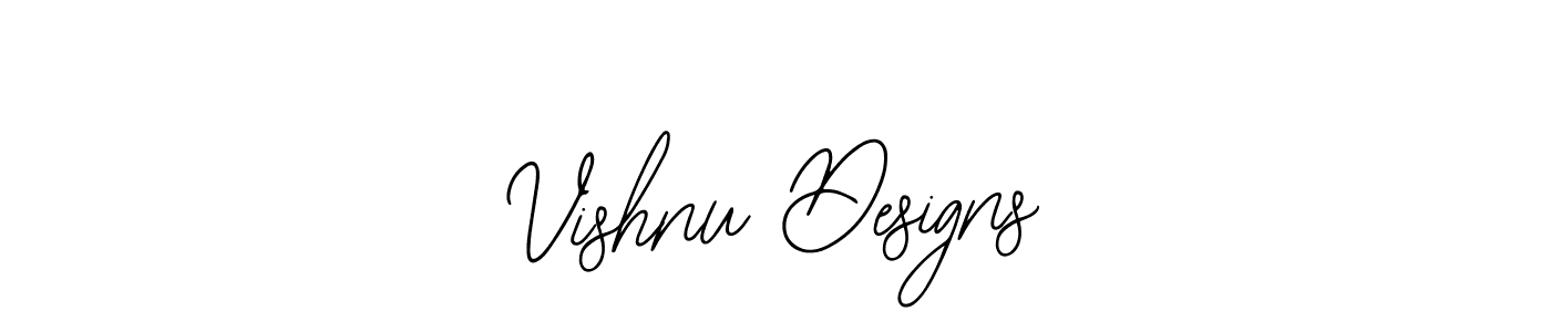Make a short Vishnu Designs signature style. Manage your documents anywhere anytime using Bearetta-2O07w. Create and add eSignatures, submit forms, share and send files easily. Vishnu Designs signature style 12 images and pictures png