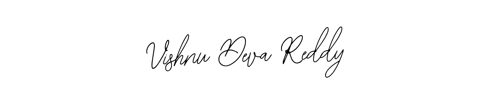 Use a signature maker to create a handwritten signature online. With this signature software, you can design (Bearetta-2O07w) your own signature for name Vishnu Deva Reddy. Vishnu Deva Reddy signature style 12 images and pictures png