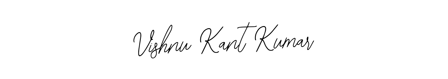 You should practise on your own different ways (Bearetta-2O07w) to write your name (Vishnu Kant Kumar) in signature. don't let someone else do it for you. Vishnu Kant Kumar signature style 12 images and pictures png