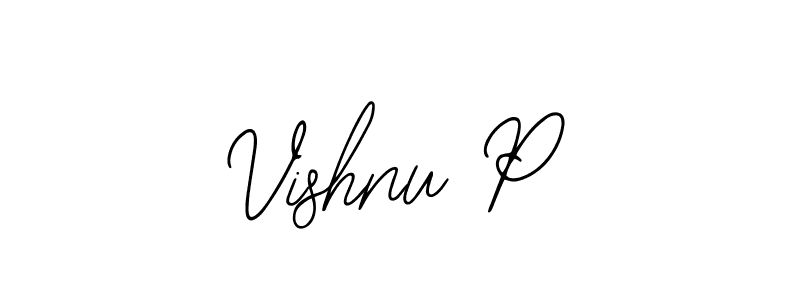 Make a beautiful signature design for name Vishnu P. Use this online signature maker to create a handwritten signature for free. Vishnu P signature style 12 images and pictures png