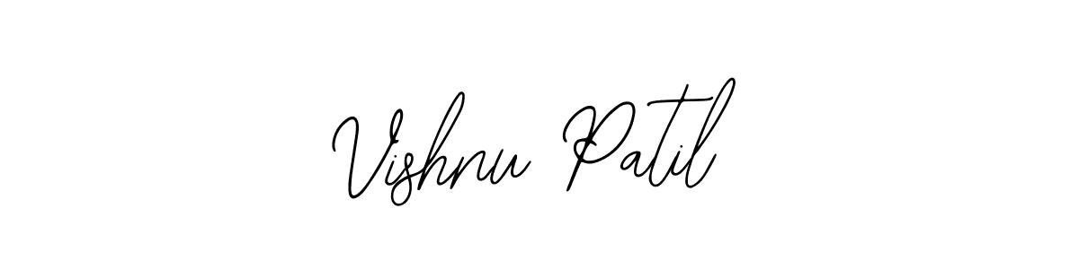 How to Draw Vishnu Patil signature style? Bearetta-2O07w is a latest design signature styles for name Vishnu Patil. Vishnu Patil signature style 12 images and pictures png