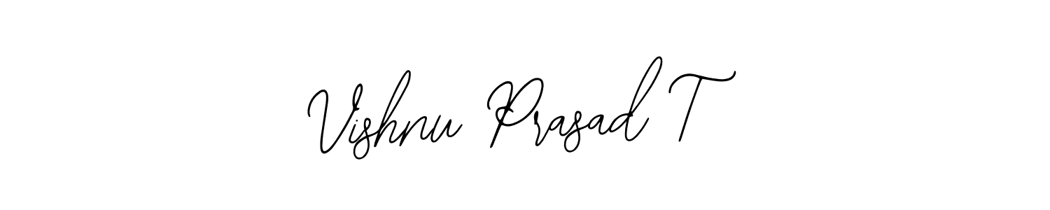 Bearetta-2O07w is a professional signature style that is perfect for those who want to add a touch of class to their signature. It is also a great choice for those who want to make their signature more unique. Get Vishnu Prasad T name to fancy signature for free. Vishnu Prasad T signature style 12 images and pictures png