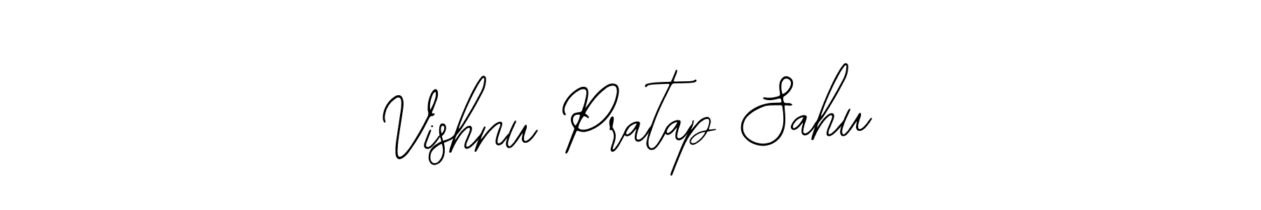 You should practise on your own different ways (Bearetta-2O07w) to write your name (Vishnu Pratap Sahu) in signature. don't let someone else do it for you. Vishnu Pratap Sahu signature style 12 images and pictures png