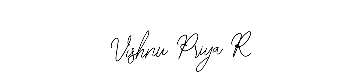 Vishnu Priya R stylish signature style. Best Handwritten Sign (Bearetta-2O07w) for my name. Handwritten Signature Collection Ideas for my name Vishnu Priya R. Vishnu Priya R signature style 12 images and pictures png