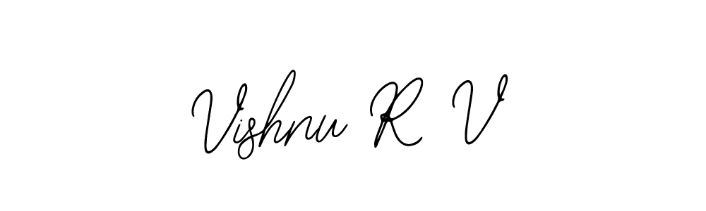 How to Draw Vishnu R V signature style? Bearetta-2O07w is a latest design signature styles for name Vishnu R V. Vishnu R V signature style 12 images and pictures png