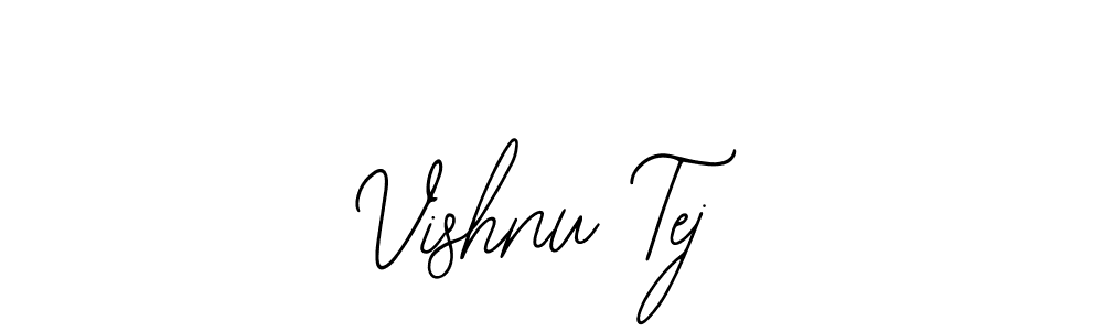 Make a beautiful signature design for name Vishnu Tej. Use this online signature maker to create a handwritten signature for free. Vishnu Tej signature style 12 images and pictures png