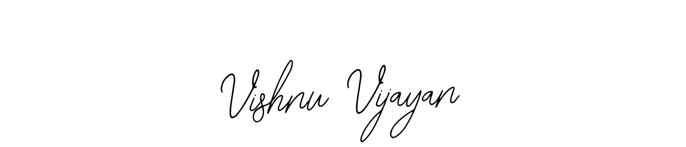 How to Draw Vishnu Vijayan signature style? Bearetta-2O07w is a latest design signature styles for name Vishnu Vijayan. Vishnu Vijayan signature style 12 images and pictures png