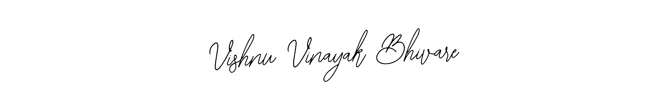 Create a beautiful signature design for name Vishnu Vinayak Bhivare. With this signature (Bearetta-2O07w) fonts, you can make a handwritten signature for free. Vishnu Vinayak Bhivare signature style 12 images and pictures png