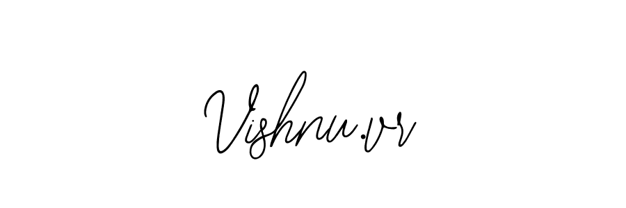 How to Draw Vishnu.vr signature style? Bearetta-2O07w is a latest design signature styles for name Vishnu.vr. Vishnu.vr signature style 12 images and pictures png