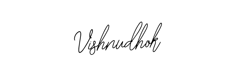 Also You can easily find your signature by using the search form. We will create Vishnudhok name handwritten signature images for you free of cost using Bearetta-2O07w sign style. Vishnudhok signature style 12 images and pictures png