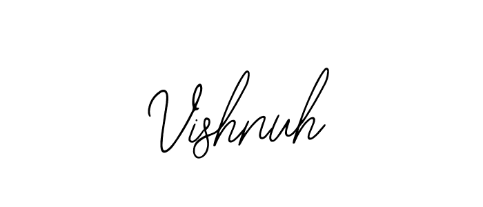 Also we have Vishnuh name is the best signature style. Create professional handwritten signature collection using Bearetta-2O07w autograph style. Vishnuh signature style 12 images and pictures png