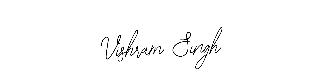 Use a signature maker to create a handwritten signature online. With this signature software, you can design (Bearetta-2O07w) your own signature for name Vishram Singh. Vishram Singh signature style 12 images and pictures png