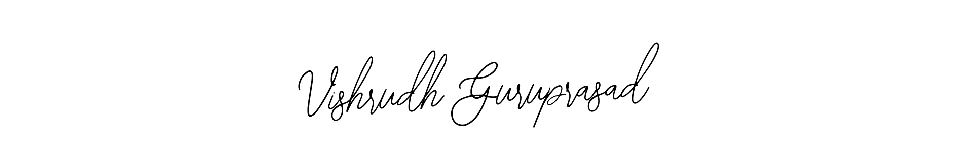 Here are the top 10 professional signature styles for the name Vishrudh Guruprasad. These are the best autograph styles you can use for your name. Vishrudh Guruprasad signature style 12 images and pictures png