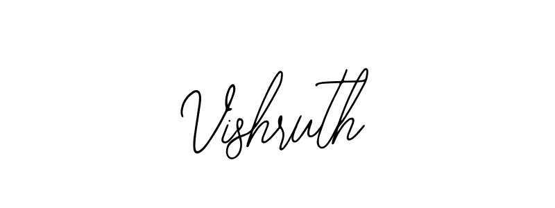 How to make Vishruth signature? Bearetta-2O07w is a professional autograph style. Create handwritten signature for Vishruth name. Vishruth signature style 12 images and pictures png