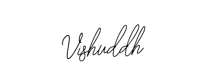How to Draw Vishuddh signature style? Bearetta-2O07w is a latest design signature styles for name Vishuddh. Vishuddh signature style 12 images and pictures png