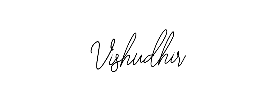 You should practise on your own different ways (Bearetta-2O07w) to write your name (Vishudhir) in signature. don't let someone else do it for you. Vishudhir signature style 12 images and pictures png
