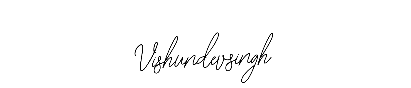 Use a signature maker to create a handwritten signature online. With this signature software, you can design (Bearetta-2O07w) your own signature for name Vishundevsingh. Vishundevsingh signature style 12 images and pictures png