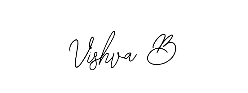 Also we have Vishva B name is the best signature style. Create professional handwritten signature collection using Bearetta-2O07w autograph style. Vishva B signature style 12 images and pictures png