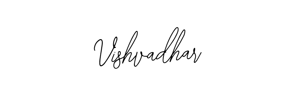 How to make Vishvadhar signature? Bearetta-2O07w is a professional autograph style. Create handwritten signature for Vishvadhar name. Vishvadhar signature style 12 images and pictures png