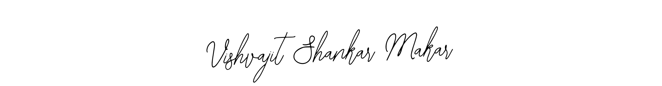 You should practise on your own different ways (Bearetta-2O07w) to write your name (Vishvajit Shankar Makar) in signature. don't let someone else do it for you. Vishvajit Shankar Makar signature style 12 images and pictures png