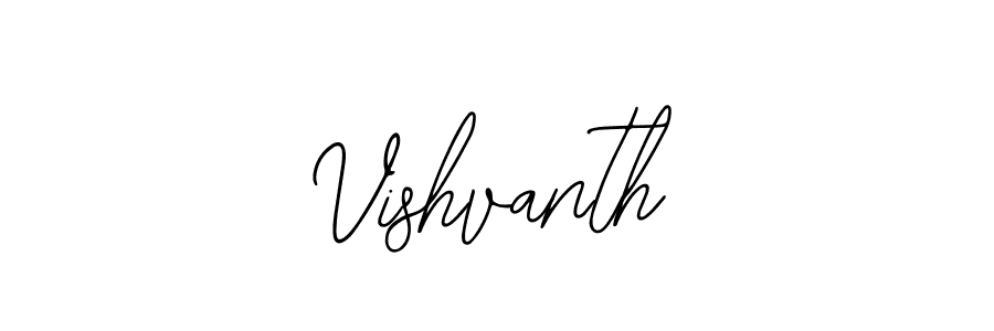 Create a beautiful signature design for name Vishvanth. With this signature (Bearetta-2O07w) fonts, you can make a handwritten signature for free. Vishvanth signature style 12 images and pictures png