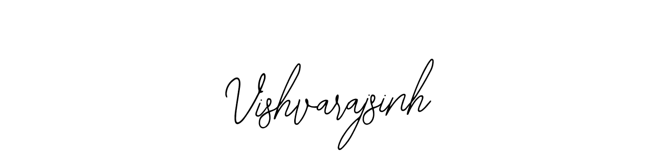How to Draw Vishvarajsinh signature style? Bearetta-2O07w is a latest design signature styles for name Vishvarajsinh. Vishvarajsinh signature style 12 images and pictures png