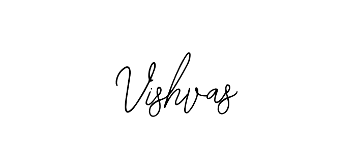 Make a beautiful signature design for name Vishvas. Use this online signature maker to create a handwritten signature for free. Vishvas signature style 12 images and pictures png