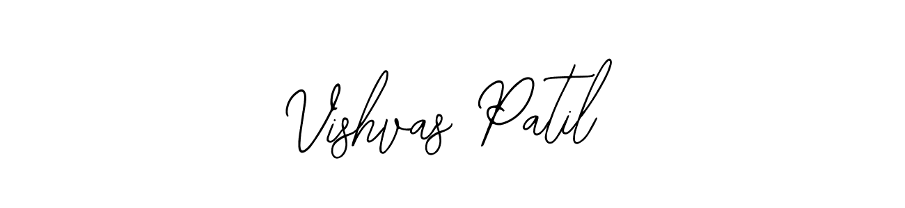 Design your own signature with our free online signature maker. With this signature software, you can create a handwritten (Bearetta-2O07w) signature for name Vishvas Patil. Vishvas Patil signature style 12 images and pictures png