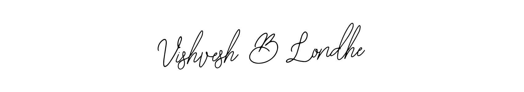 It looks lik you need a new signature style for name Vishvesh B Londhe. Design unique handwritten (Bearetta-2O07w) signature with our free signature maker in just a few clicks. Vishvesh B Londhe signature style 12 images and pictures png