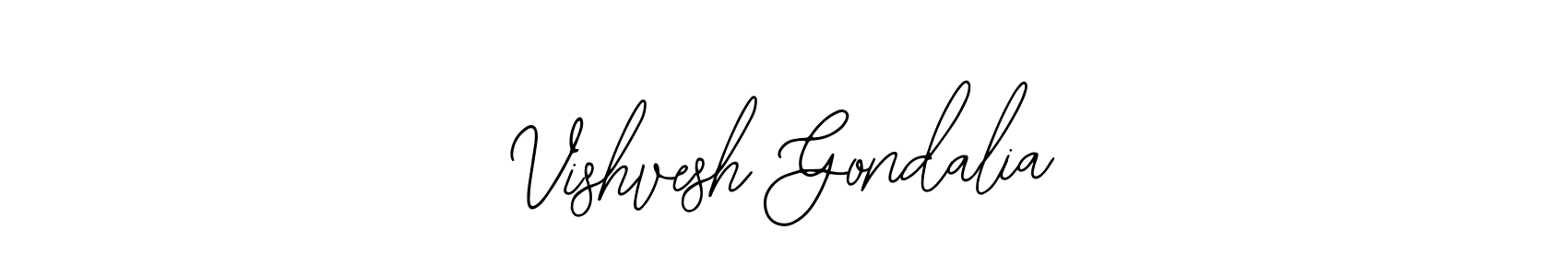 Once you've used our free online signature maker to create your best signature Bearetta-2O07w style, it's time to enjoy all of the benefits that Vishvesh Gondalia name signing documents. Vishvesh Gondalia signature style 12 images and pictures png