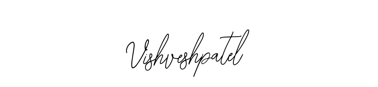 Make a beautiful signature design for name Vishveshpatel. With this signature (Bearetta-2O07w) style, you can create a handwritten signature for free. Vishveshpatel signature style 12 images and pictures png